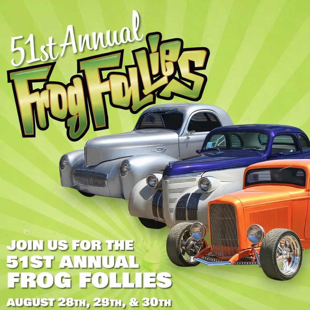Frog follies annual car show