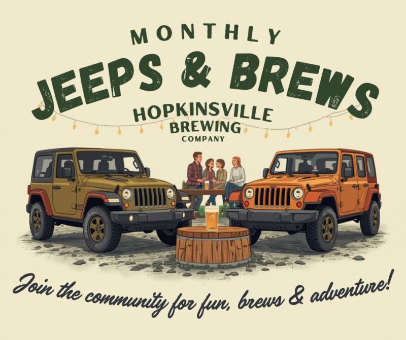 Jeeps and brews hopkinsville brewing